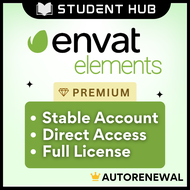 ENVATO ELEMENTS Premium Account | Instant Delivery | Full Warranty by The Student Hub