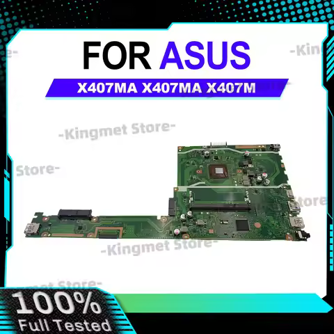 X407MA Laptop Motherboard For ASUS VivoBook X407MA X407M F407MA Y4000MA Notebook Mainboard With Cele