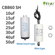 CBB60 SH Two Types Of Wiring 10uf~50uf Water Pump Compressor Capacitor/Capasitor/Kapasitor