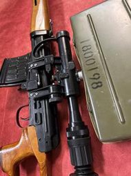 純分享G&amp;P SVD 北方工業 79式狙擊槍 附真品狙擊鏡 非漢元真治