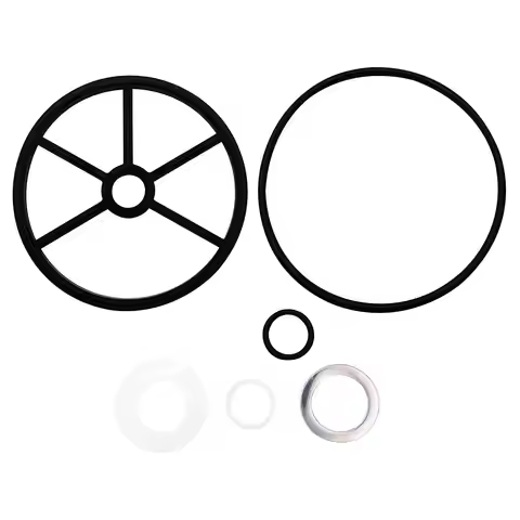 6 Pieces Diverter Seal Ring Part 1-1/2" Pool Filter Valve Rebuild Gasket Pool Diverter Seal Connecto