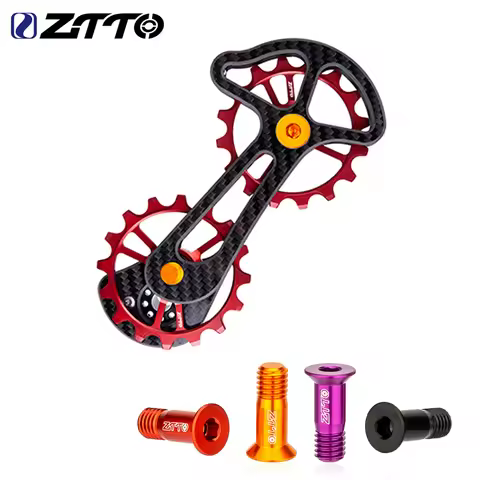 ZTTO Bike Rear Derailleur Jockey Wheel Bolts AL7075 Guide Pulley Screws Mountain Road Bicycle Parts