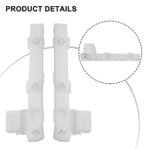 For Mitsubishi Lancer Front Bumper Bracket White 6400A403 6400A404 6400F-549 6400F-550 6400F549 Easy