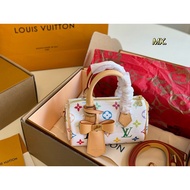 Size: 16 x 10 Speedy Nano Takashi Murakami Mini Pillow Bag Ladies Clutch