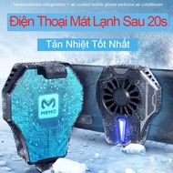 Quạt Tản Nhiệt Có Đèn Led Cho Điện Thoại Memo FL01 / DL01 / DL02 / DL05 / DL06 Làm Mát Nhanh Chơi Pu