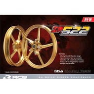 RCB SP522 Y15ZR Y16ZR SPORT RIM 160/185 / 185/215 / 185/250 / 215/300 17 INCHES ( 5 Hole Front / 5 H