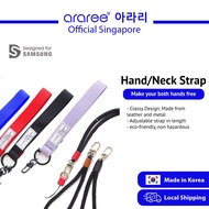 [Official Araree SG] Hand and Neck Strap for Mobile Phones &amp; Smaller Electronics