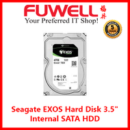 SEAGATE EXOS Enterprise Class Hard Disk , Internal 3.5 Inch SATA Hard Disk 12TB / 10TB / 8TB / 6TB / 4TB / 2TB / 1TB.[ SEAGATE Singapore Warranty 5 years  SEAGATE Official Partner ]