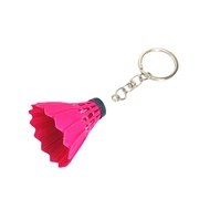 minglieyue2 พวงกุญแจแบดมินตันขนาดเล็กสุดสร้างสรรค์พวงกุญแจน่ารักพวงกุญแจลูกขนไก่ของขวัญ