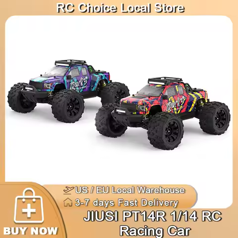 JIUSI PT14R V3 1/14 RC Racing Car 3S Battery 4WD 80km/h Brushless Motor 2.4G Remote Control 35C High