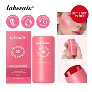 Lakerain Jelly Blush Lazy Contouring for Long-lasting Color Hydrating Shimmer Blush Stick