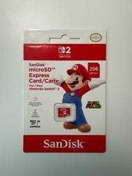 Sandisk microSD Express Card 256GB Nintendo Switch 2