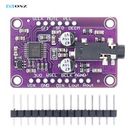 SAMIROB UDA1334A DAC Module UDA1334 I2S DAC Audio Stereo Decoder Module Board