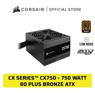 Corsair CX750/CX650/CX550 CX Series™ 80 PLUS Bronze ATX Power Supply (750W / 650W / 550W)