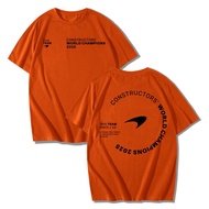 McLaren F1 Formula 1 Constructors World Championship 2025 Best Quality T-shirt