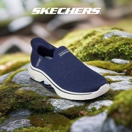 Skechers Women Slip-Ins GOwalk 7 Springtime Shoes - 125219-NVY Air-Cooled Memory Foam Dual-Density H