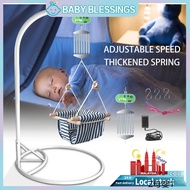 2023paragraph Electric cradle baby net buaian elektrik baby murah buai baby travel Music Timer Automatic 7 Springs Buaian buaian bayi besi