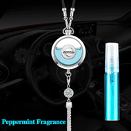 YK| Car Perfume Pendants For Nissan Almera X-Trail Grand Livina Navara Serena C27 Qashqai Terra Fragrance Hanging Auto Aromatherapy Fragrance Car Interior Decoration Accessories(Give Away Perfume)