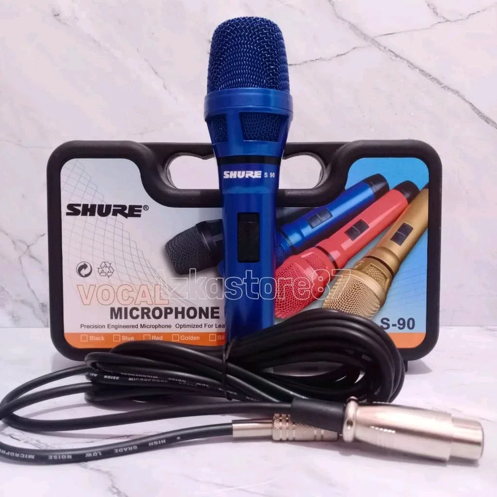 microphone shure s90 mic kabel mic karaoke mic vocal kualitas terbaik