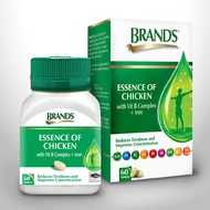 <HALAL> BRAND'S® Essence of Chicken with Vit B Complex + Iron 60 Tablets 白兰氏鸡精靛白蘭氏雞精靛