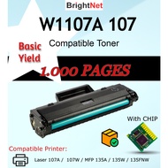 Compatible Cartridge Toner W1107A/XL HP107A Cartridge for HP Laserjet 107A 107W Laser MFP 135A