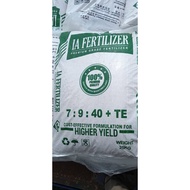 IA FERTILIZER 7:9:40 + TE (25kg) / BAJA PREMIUM HIGH QUALITY / BAJA HIGH K / BAJA BUAH SAWIT