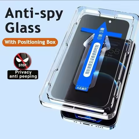 Dust Free Install Privacy Anti-Spy Temper Glass Film for OPPO Reno 12 FS 13 11A 8 Lite 7Z 10 Pro Plu