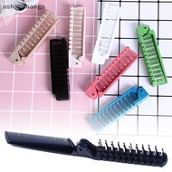 【AMSG】 portable travel hair comb brush foldable massage hair comb anti-stati chair comb Hot