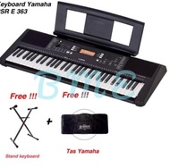 ST KEYBOARD YAMAHA PSR E363 / PSR E 363 BONUS STAND DAN TAS YAMAHA