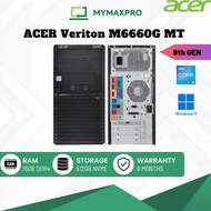 PC i5 Acer Veriton M6660G MT Intel Core i5 (9th Gen) / 16GB RAM / 512GB NVME / Win 11 Pro (Refurbish