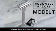 Rockwell Model T Brushed Chrome adjustable safety razor 蝴蝶式安全剃刀