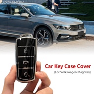 LOOKSHOW TPU Car Key Case Cover Key Protect Cover for Volkswagen VW CC Passat B6 B7 3C CC Maogotan R