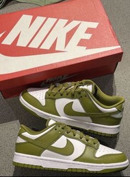 Nike Dunk Medium Olive 板鞋 白綠色