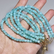 Amazonite bracelet about 4mm 天河石手串