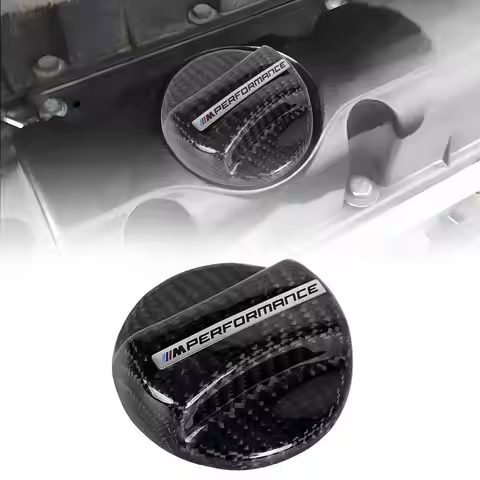True Carbon Fiber Tank Cover Fuel Tank Air Cap Trim For BMW G80 G06 G07 G42 G14 G15 G16 F82 F20 F21 