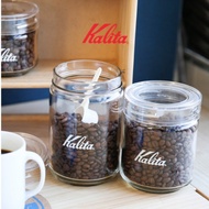 Kalita All Clear Bottle + Spoon SET 3 Size, Coffee Storage, Coffee Beans Container, Whole Bean, Food Storage, Hand Drip Coffee