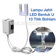 MESIN 3e0e38- Swistar 10-Point Curved Sewing Machine Led Light U