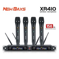 NEW BAXS XR410 Wireless Microphone Singing Microphone UHF Karaoke Microphone Good Sound Suspension M