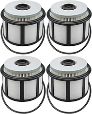 4pcs Fuel Filter Compatible with Ford E350 F250 F350 F450 F550 E450 E550 Super Duty Excursion 1999-2