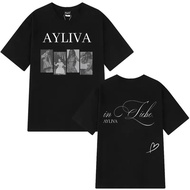 Singer Die Ayliva Album 2025 Vintage Graphic Tee - Cotton for Men & Women | COD Available