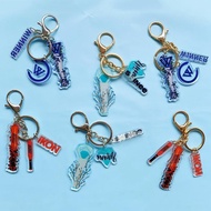 SHINEE Korean idol group support light three-piece keychain set fan bag pendant merchandise
