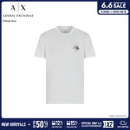 Armani Exchange เสื้อยืดผู้ชาย รุ่น XM000572-AF10334-U0009 - สีออฟไวท์