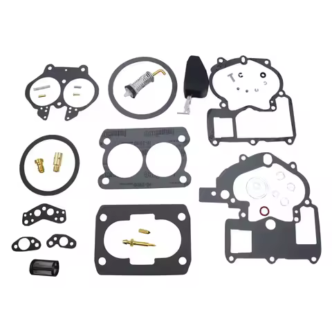 Carburetor Rebuild Kit for Mercury Marine 3.0L 4.3L 5.0L 5.7L 2 BBL Replaces 3302-804844002 1389-956
