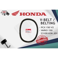 HONDA PCX 150 V2 / VARIO 150 V-BELT / BELTING ORIGINAL (23100-K36-J01)