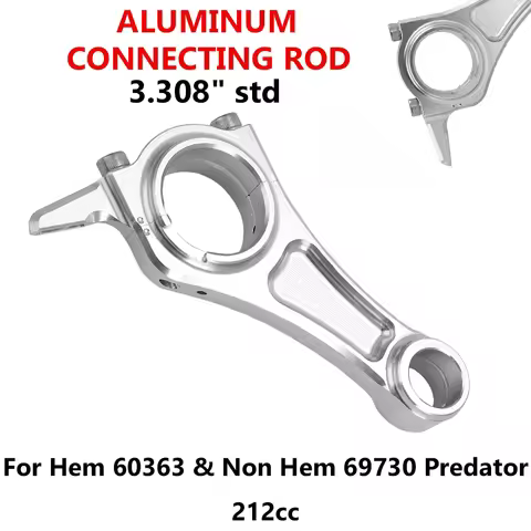 1pc ARC Billet Alum Connecting Rod For Hem 60363 and Non Hem 69730 Predator 212cc