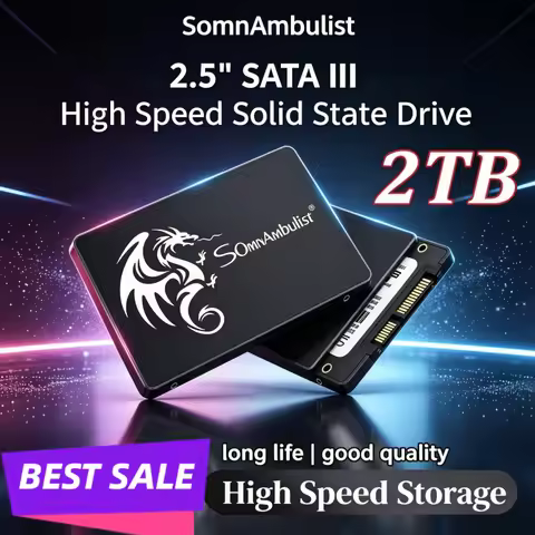 SomnAmbulist SSD Solid State Drive 2.5 Sata3 Internal 120GB 240GB 480GB 960GB 128GB 256GB 512GB 1TB 