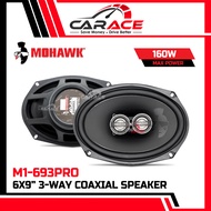 MOHAWK Speaker M1-693PRO 6x9" 3-Way Coaxial Speaker 160Watts | Original Mohawk 6x9 inch 3way Speaker
