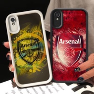 BI67 Arsenal-FC Casing for Xiaomi Redmi A5 POCO C71 F7 M3 9A 9T Note 7 M4 Pro 5G White Black