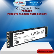 PATRIOT P300 2TB M.2 2280 NVMe Gen 3x4 SSD Hard Drive - Genuine Product