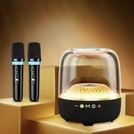 Upgraded Version Glass Lamp 5th Generation Audio Wireless Bluetooth Speaker Subwoofer Colorful Deskt